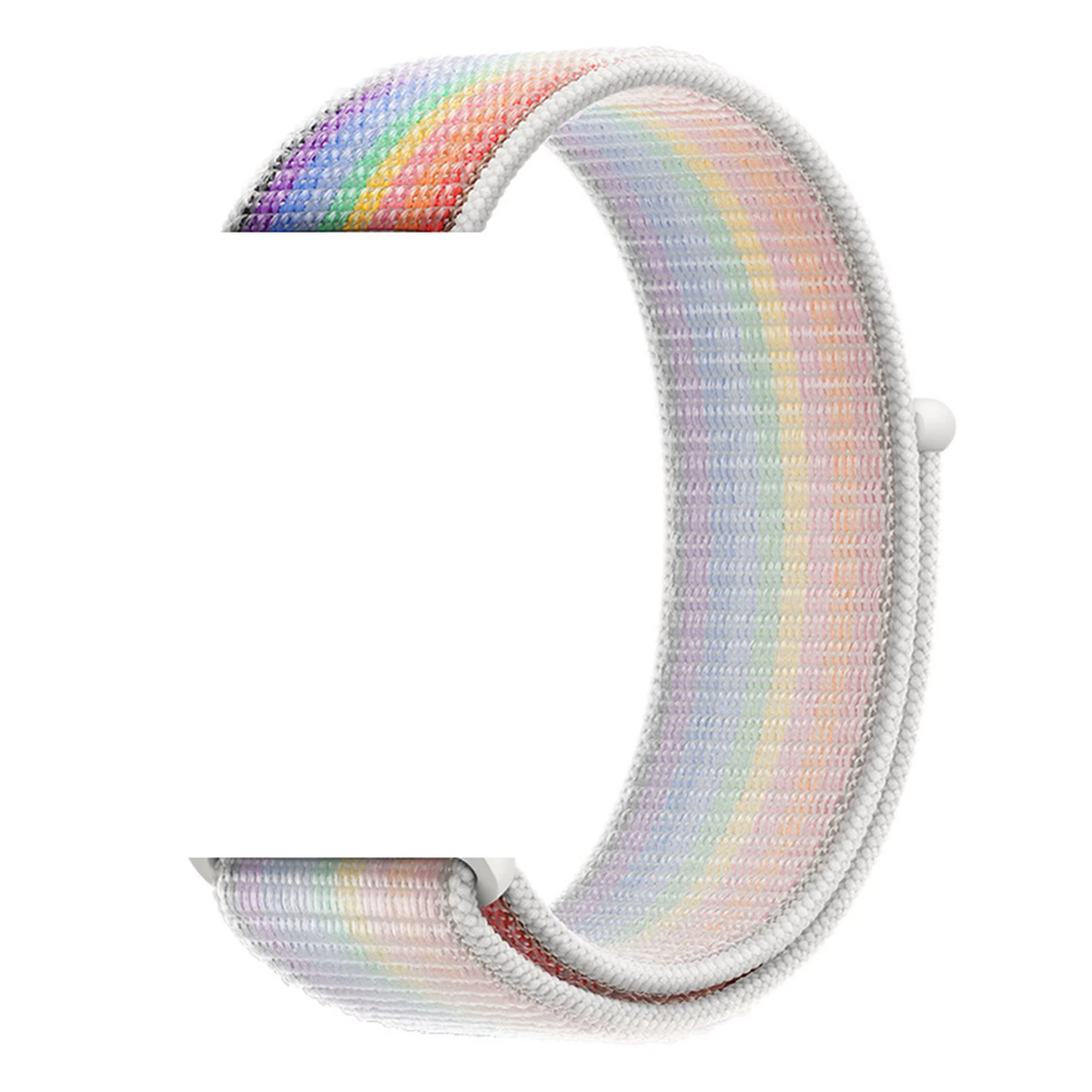 Nylonový remienok biely pride