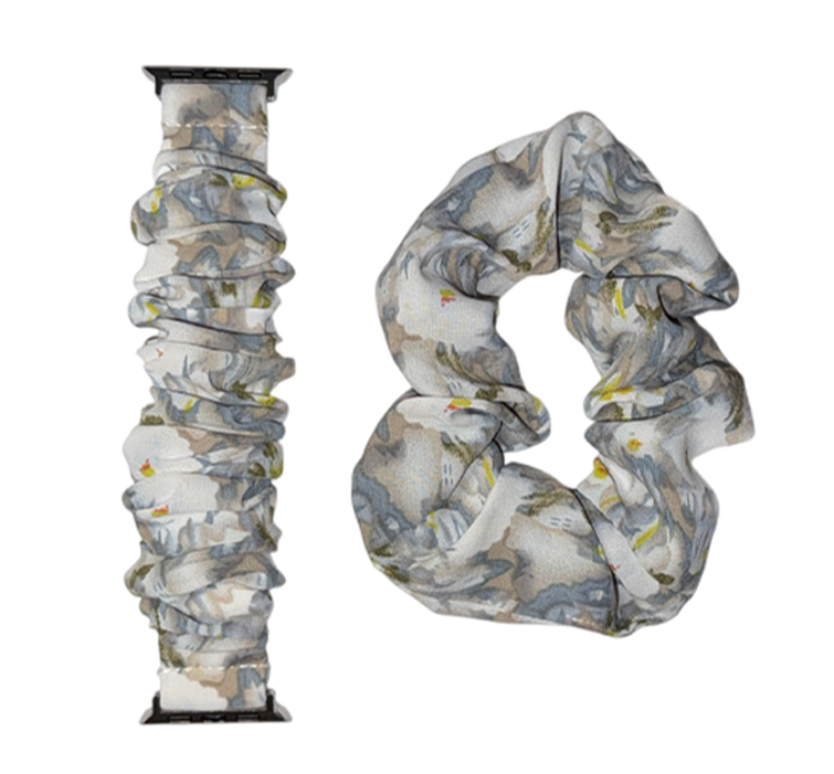 Gumičkový remienok zelený