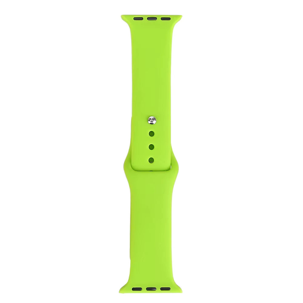 Silikónový remienok sýtozelený