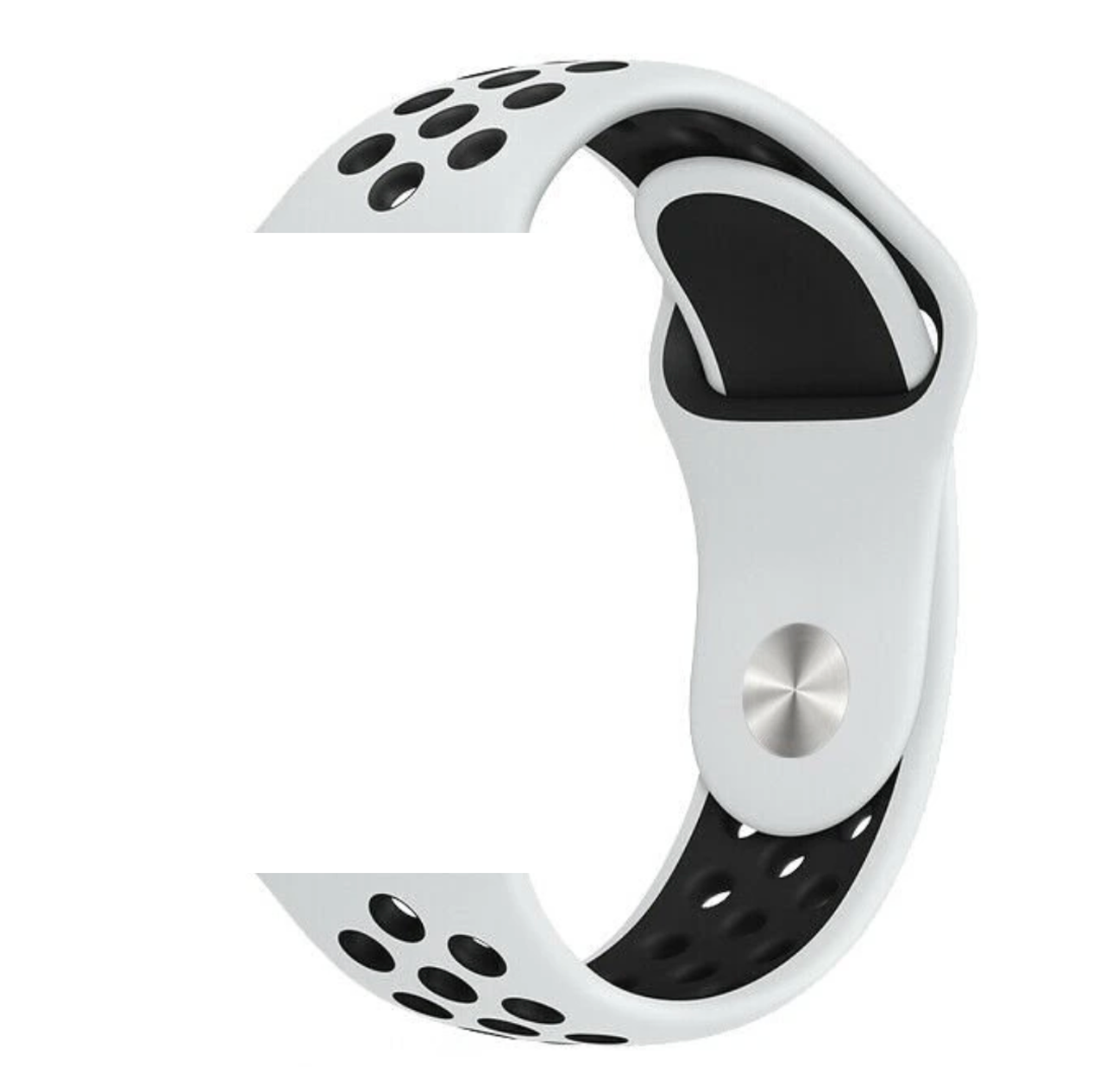 Športový remienok bieločierny